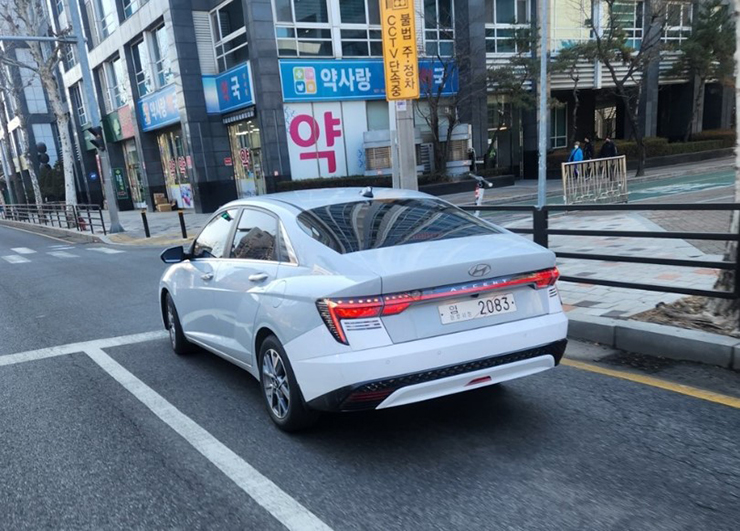 Hyundai Accent 2023 xuất hiện không ngụy trang tại Hàn Quốc
