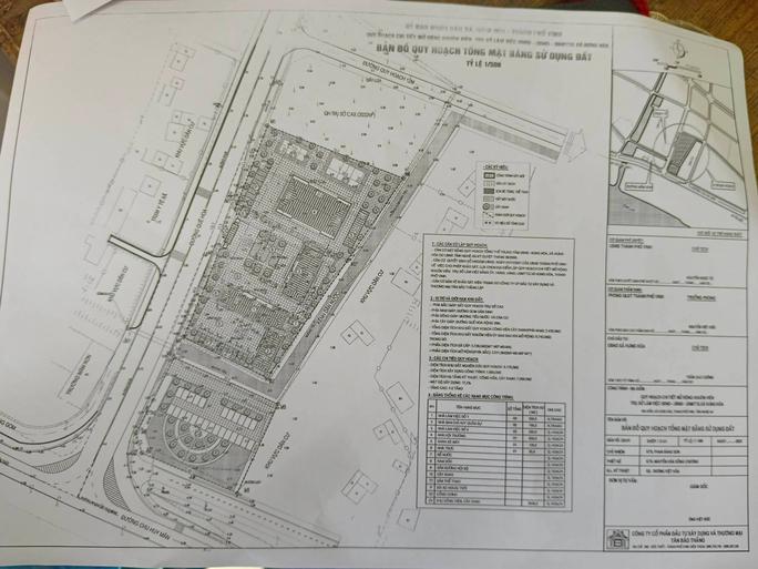 Theo cán bộ địa chính xã Hưng Hoà, bản vẽ quy hoạch chưa được các cấp thẩm quyền phê duyệt.