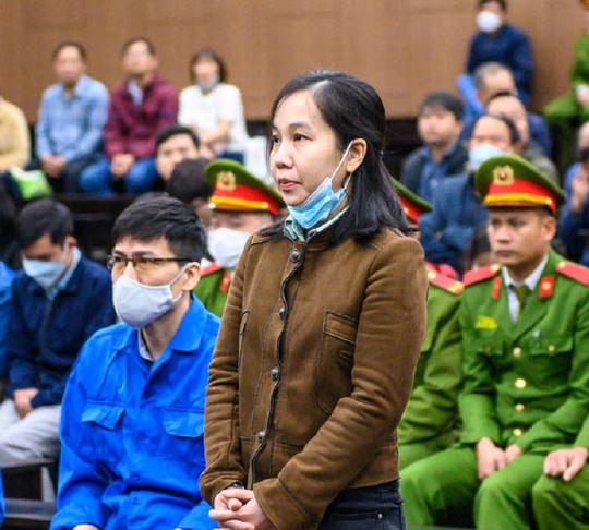 Bị cáo Nguyễn Thị Hà Thành tại phiên toà