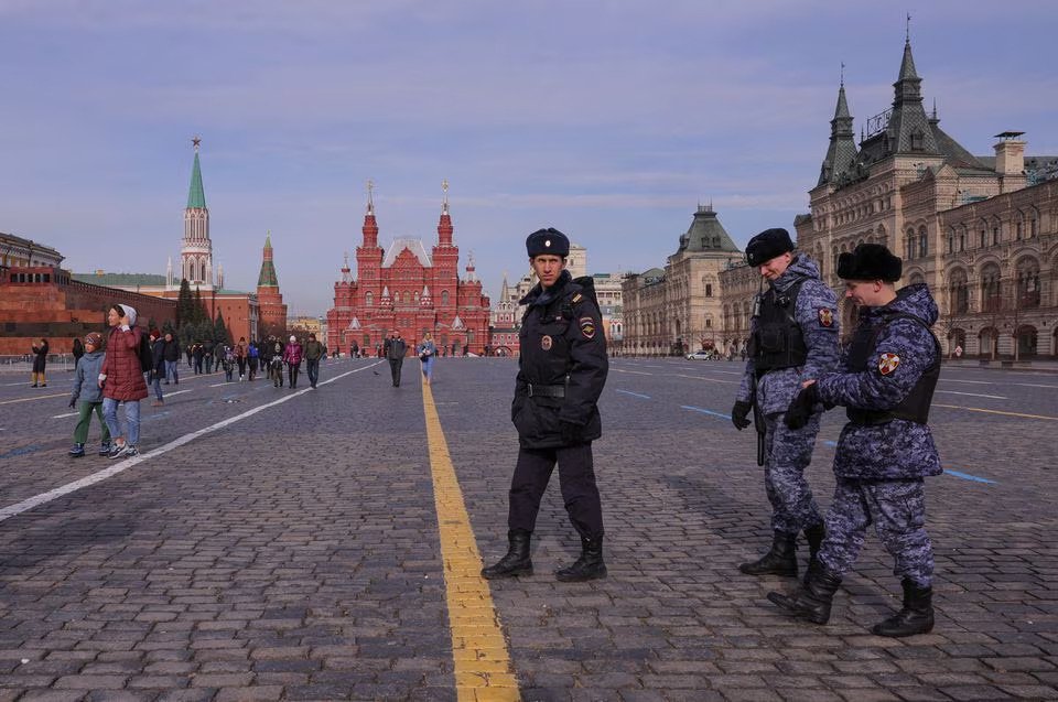 An ninh ở Moscow được siết chặt (ảnh: CNN)