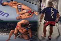 Sao UFC thoát thua để lật kèo cực đỉnh, hoảng hốt võ sĩ đấm trong vô thức