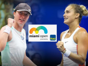 Thể thao - Lịch thi đấu tennis giải Miami Masters 2023 - đơn nữ