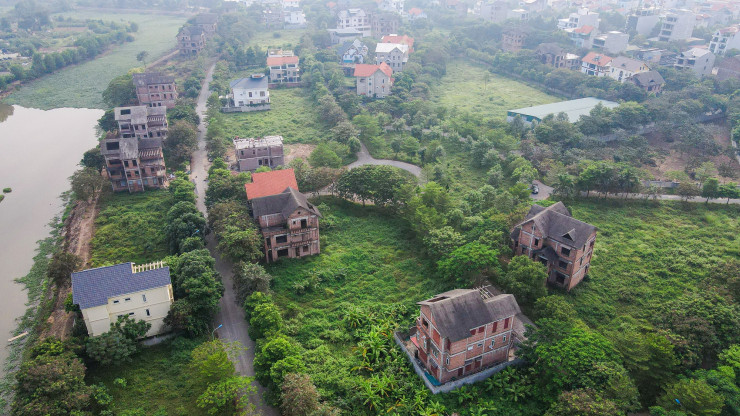 64 dự án chậm triển khai trên địa bàn huyện Mê Linh được chia làm 2 nhóm để xử lý. Ảnh - Hữu Hưng