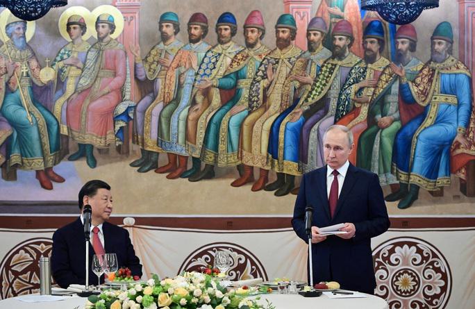 Ông Putin phát biểu trước buỗi chiêu đãi ông Tập Cận Bình