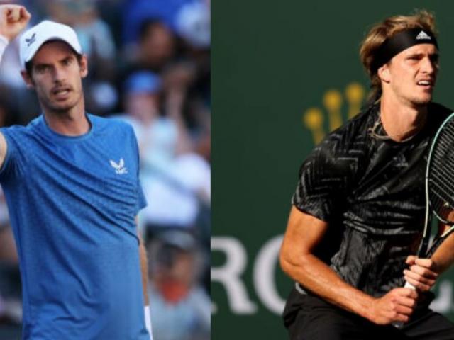 Video tennis Murray - Zverev: Bản lĩnh đáng nể, thăng hoa loạt ”đấu súng” (Vòng 3 Indian Wells)
