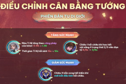 Liên Quân Mobile vừa điều chỉnh sức mạnh 3 tướng trong bản Tu Di Giới