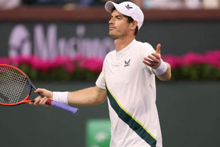 Murray 35 tuổi vẫn vô lê cực hay, đối thủ vỗ tay khen ngợi (Clip nóng Miami Open)
