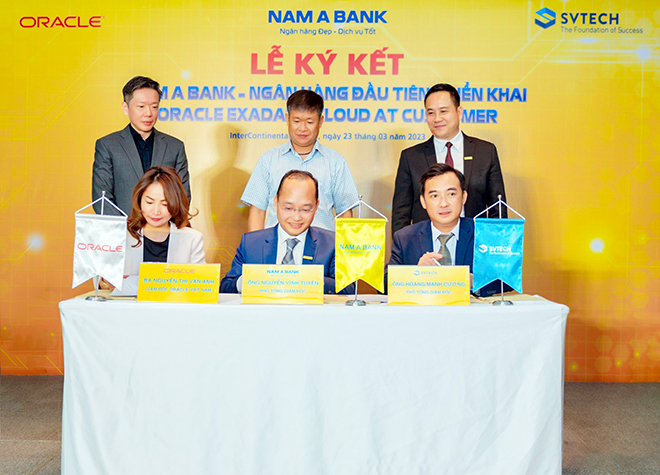 Nam A Bank là ngân hàng Việt đầu tiên triển khai giải pháp Oracle Exadata Cloud at Customer