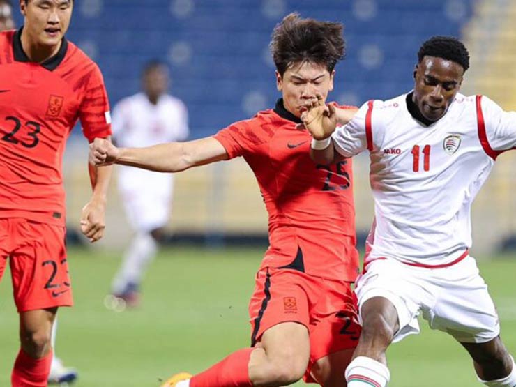 U23 Hàn Quốc tỏ ra vượt trội trước U23 Oman
