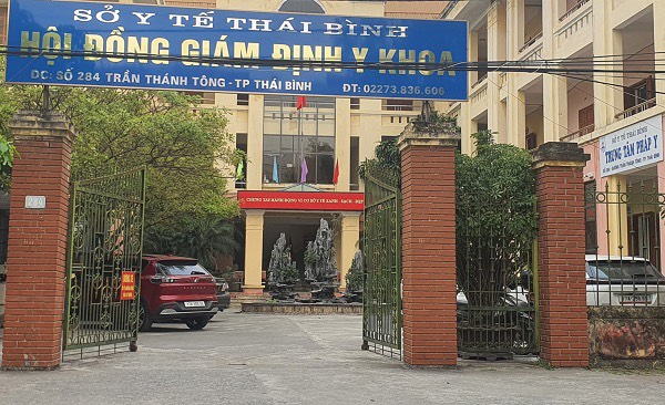 Trụ sở Trung tâm Pháp y tỉnh Thái Bình