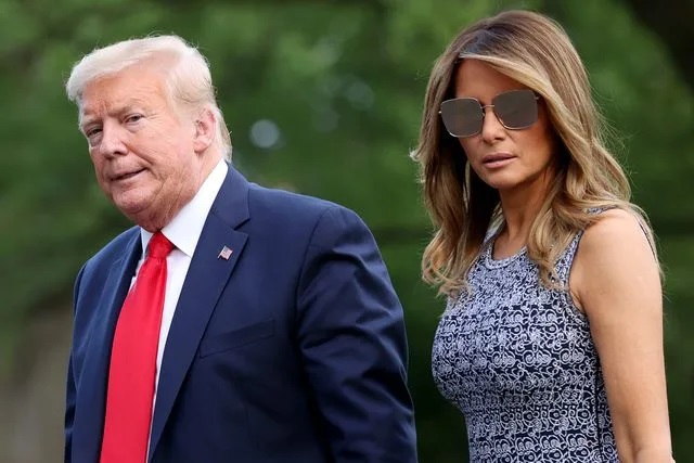 Cựu Đệ nhất phu nhân Mỹ Melania Trump được cho là vẫn chưa nguôi giận ông Trump vì vụ lùm xùm với nữ ngôi sao phim khiêu dâm. Ảnh: People