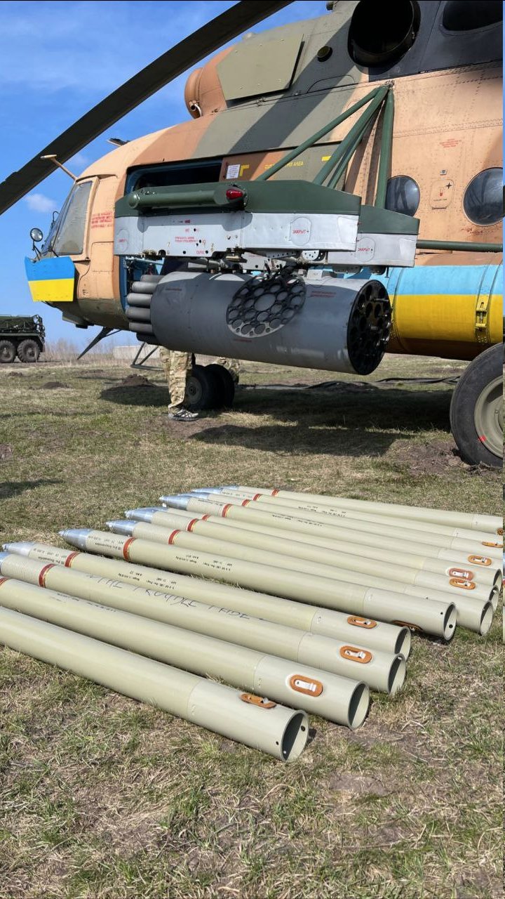Không quân Ukraine sử dụng đạn rocket do Iran sẩn xuất.