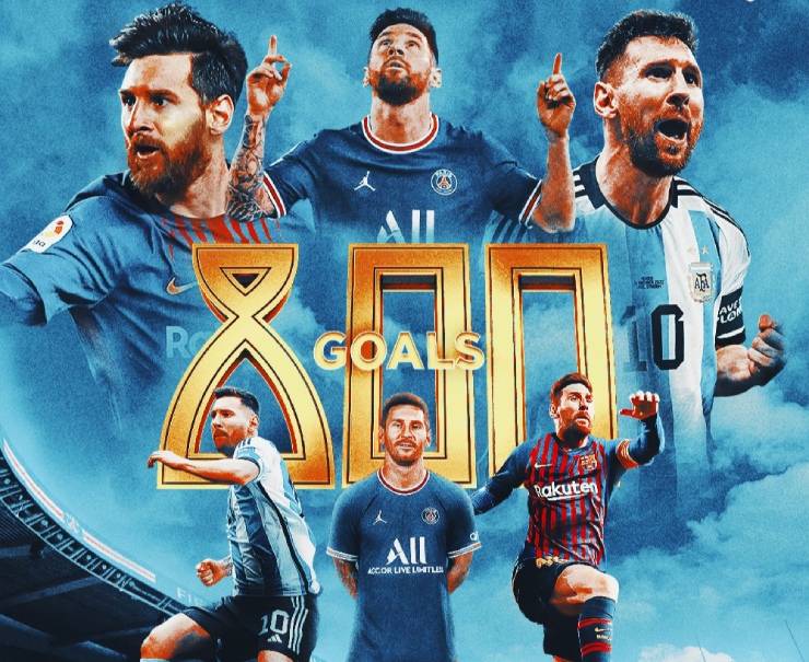 Messi cán mốc 800 bàn chuyên nghiệp