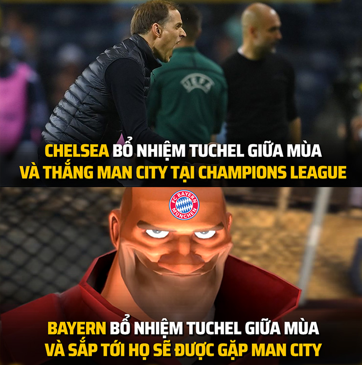 Chắc chắn mục đích là để gạt Man City khỏi cúp C1.