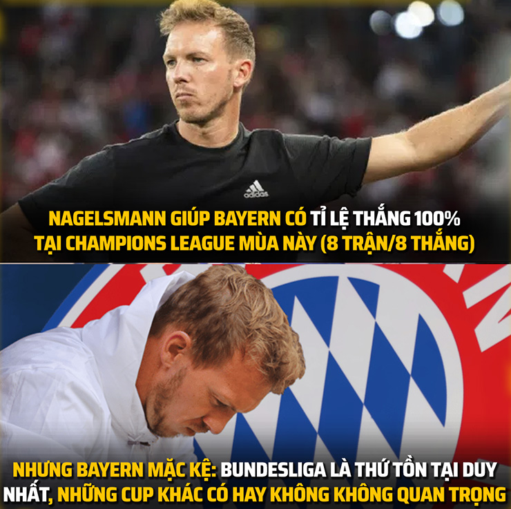 Chủ yếu là để giữ cúp Bundesliga thôi.