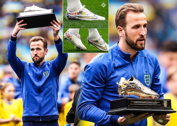 Harry Kane nhận món quà đặc biệt nhân sự kiện trở thành chân sút vĩ đại nhất lịch sử ĐT Anh