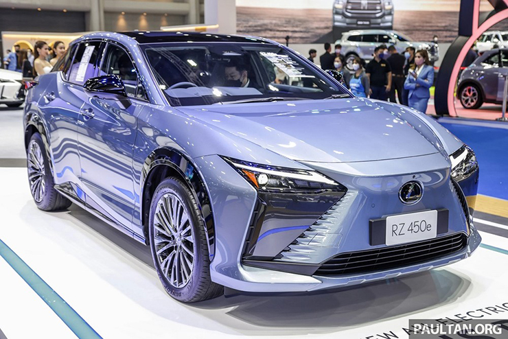 Lexus chính thức mở bán mẫu xe điện RZ 2023 tại Thái Lan