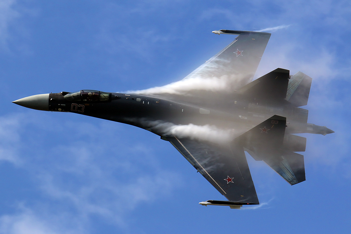 Su-35 là một trong những chiến đấu cơ hàng đầu của Nga hiện nay.