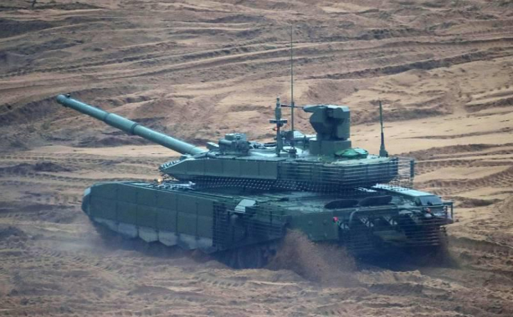 Xe tăng&nbsp;T-90M Proryv của Nga. Ảnh: Top Wars