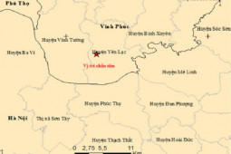 Vừa xảy ra động đất mạnh 3.2 độ richter ở nơi tiếp giáp Hà Nội