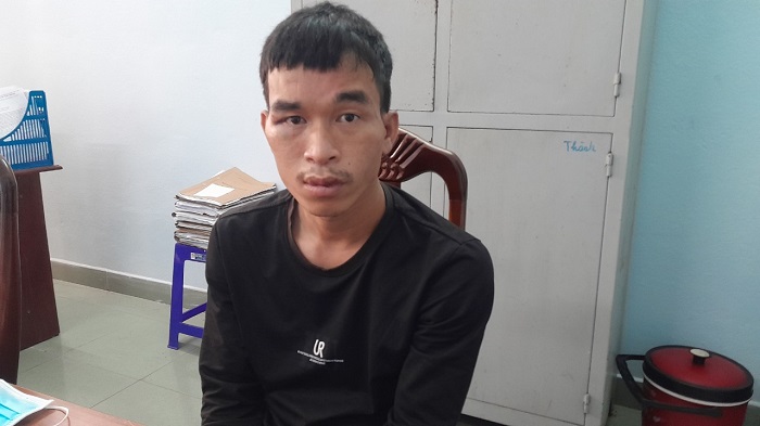 Hồ Công Sơn bị bắt giữ Ảnh: Công an Quảng Nam
