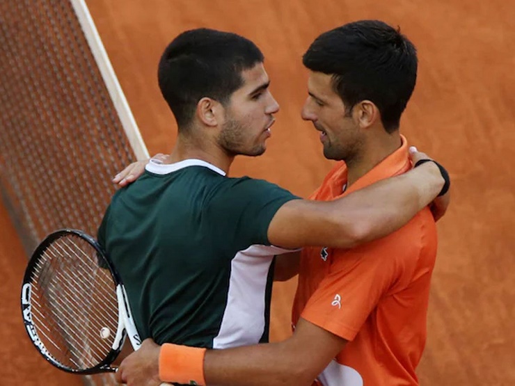 Alcaraz và Djokovic mới chỉ gặp nhau đúng 1 lần,&nbsp;diễn ra tại Madrid Open năm ngoái