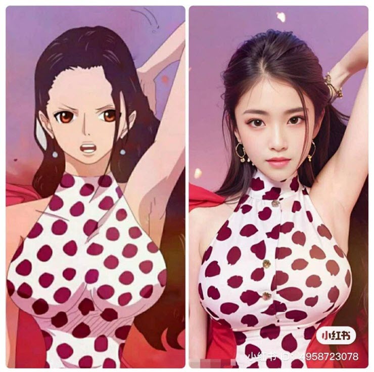 AI vẽ các nhân vật nữ trong One Piece đỉnh cỡ nào? - 12