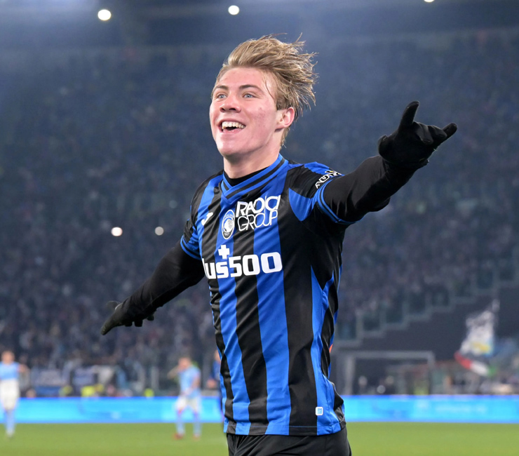 Rasmus Hojlund, "Erling Haaland mới" đang chơi tốt trong màu áo Atalanta