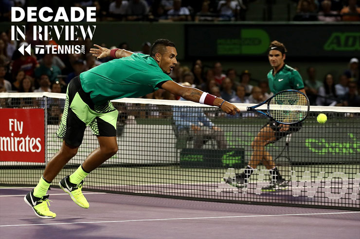 Nick Kyrgios chưa quên trận thua đau Roger Federer ở bán kết Miami Open 2017 khi cả 3 set đều phải diễn ra loạt tie-break