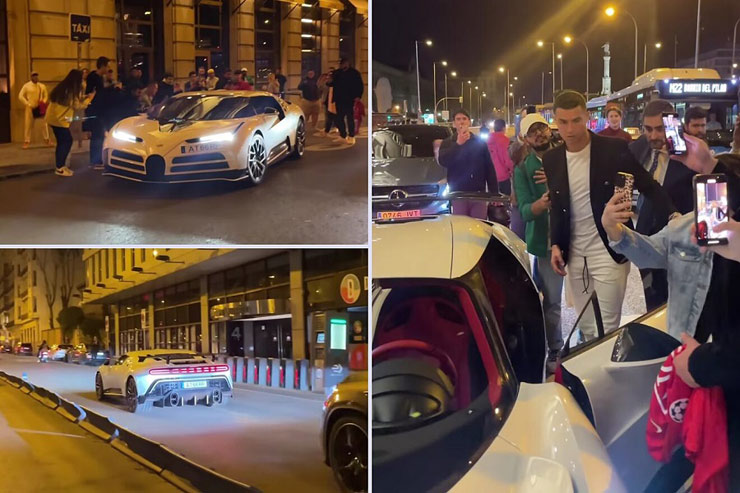 Ronaldo bảnh bao dẫn bạn gái về Madrid, đi siêu xe đắt tiền dạo phố - 2