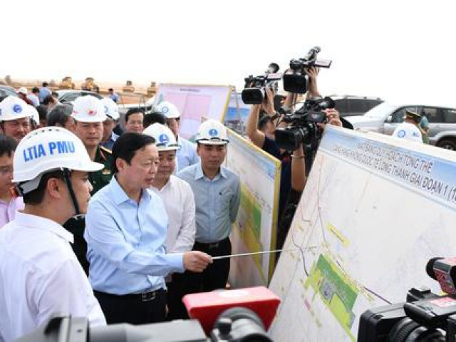 Chỉ đạo ”nóng” của ông Trần Hồng Hà khi thị sát dự án sân bay Long Thành
