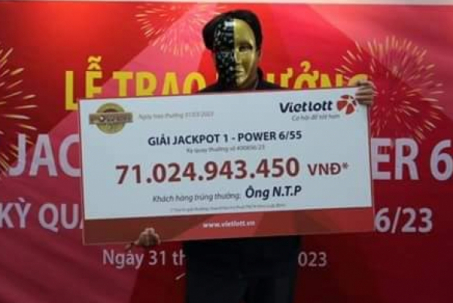 Người đàn ông ở Quảng Ninh “ẵm” Jackpot hơn 71 tỷ đồng