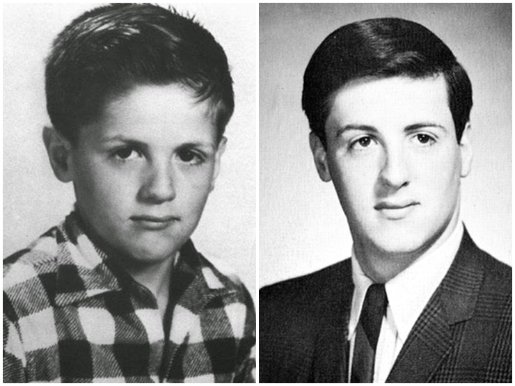 Stallone's early life was not smooth or favorable.