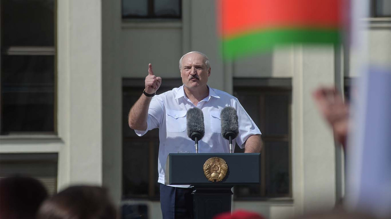Tổng thống Belarus – ông Lukashenko (ảnh: CNN)