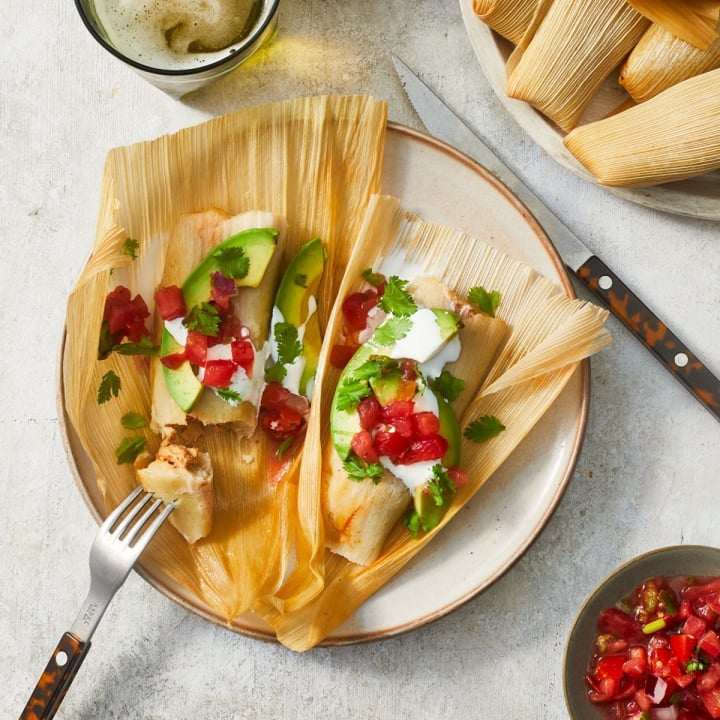 Món bánh Tamales của người Mexico