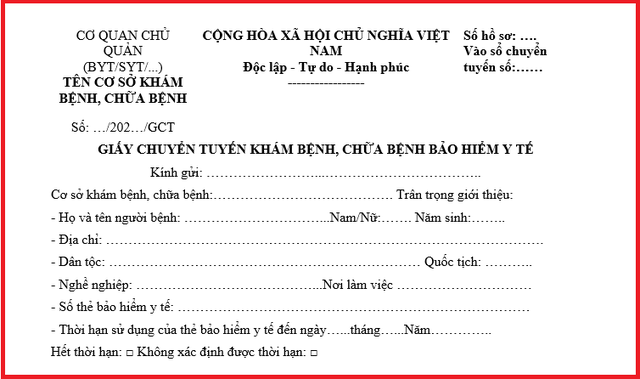 Trong thời gian tới Bộ Y tế sẽ loại bỏ hoàn toàn giấy chuyển tuyến bản giấy