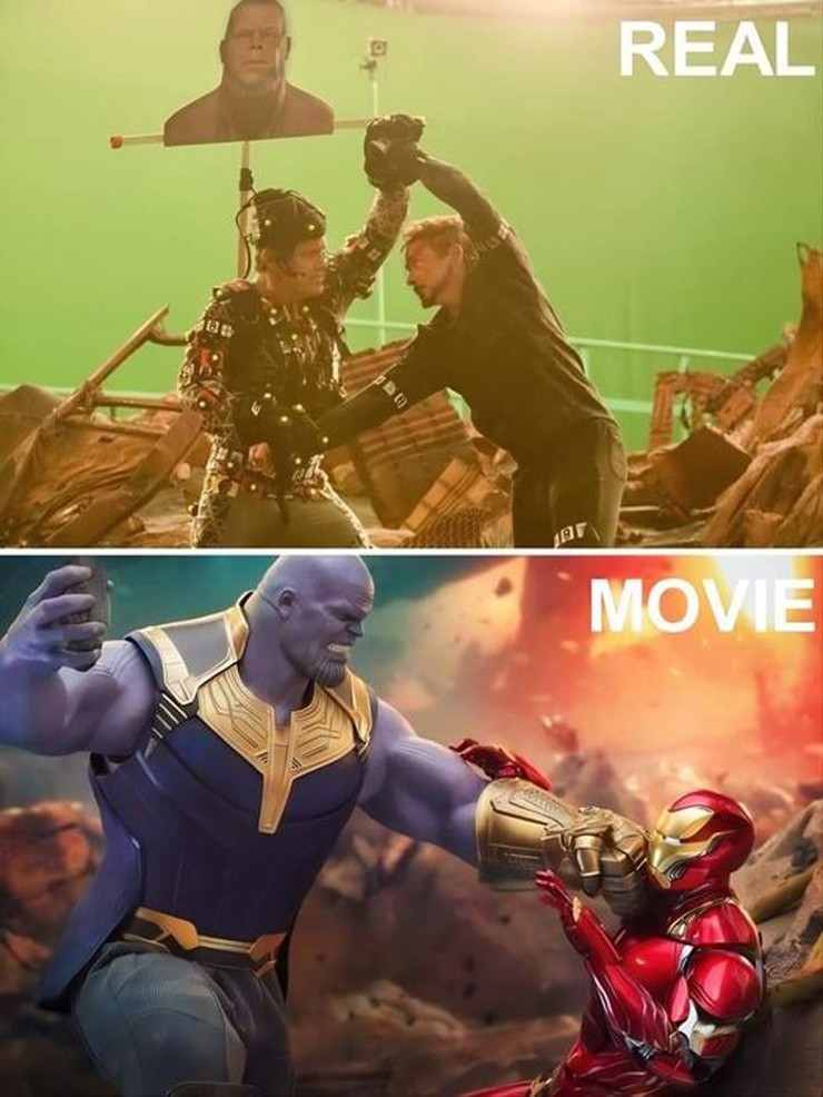 Ác nhân Thanos được tạo ra theo cách như thế này đây.
