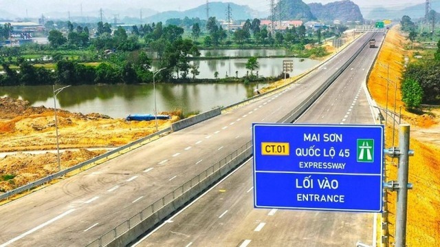 Cao tốc Mai Sơn - QL45 được đề xuất nâng tốc độ tối đa lên 90 km/giờ