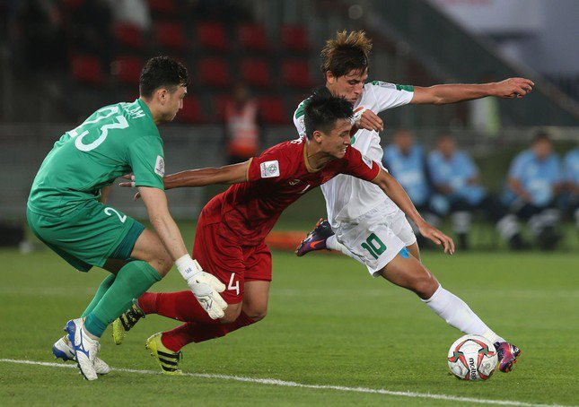 Việt Nam thua Iraq 2-3 trong lần gặp nhau tại Asian Cup 2019