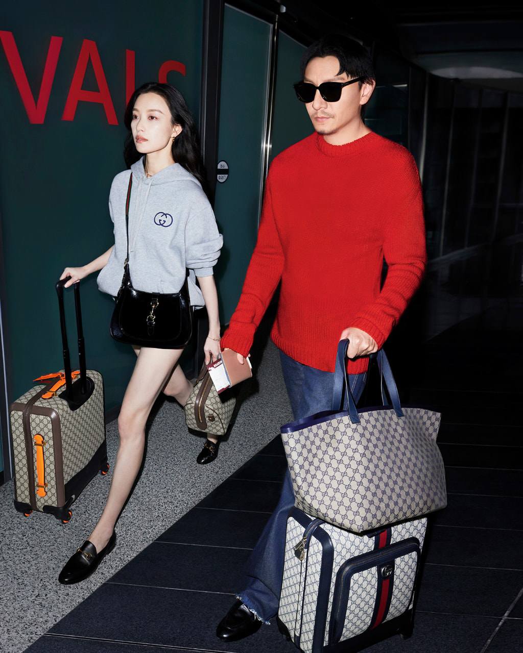 Nghê Ni và Trương Chấn sành điệu trong chiến dịch Valigeria của Gucci - 7