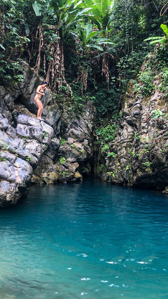 Hồ Ma Đa trong cung trekking tại Phong Nha Kẻ Bàng - Quảng Bình.