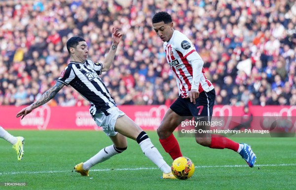 Trực tiếp bóng đá Sunderland - Newcastle: Isak lập cú đúp (FA Cup) (Hết giờ) - 1