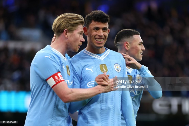 Foden lập cú đúp, De Bruyne đóng góp 1 kiến tạo giúp Man City đại thắng