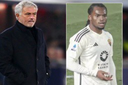 Roma thảm bại, HLV Mourinho gây sốc thay cầu thủ sau 18 phút vào sân