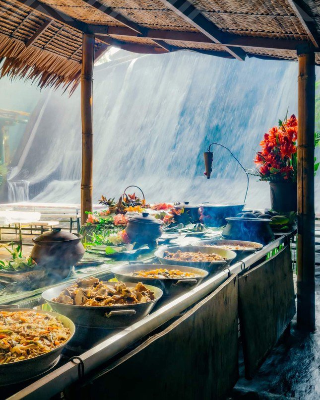 Các món ăn truyền thống được phục vụ tại nhà hàng. (Ảnh: Villa Escudero)