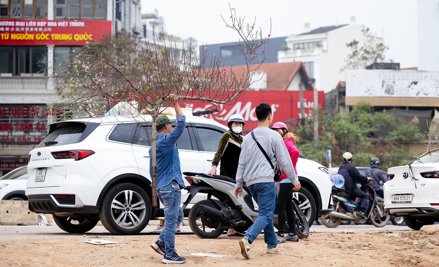 &nbsp;Anh Quốc Anh (ở&nbsp;Đống Đa, Hà Nội) cho biết: "Hoa đào thời điểm này giá khá cao, nhưng em vẫn mua vì cả năm mới có một dịp. Chơi hoa đào trước Tết có thú vui riêng,&nbsp;háo hức hơn so với thời điểm sát Tết, nên em tranh thủ chọn mua sớm để chơi được lâu hơn".