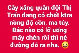 Báo chốt CSGT đo nồng độ cồn, nữ công nhân Hải Dương bị phạt 5 triệu đồng