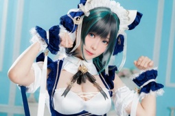 Màn cosplay nữ tướng game Azur Lane "đốt mắt" dân mạng