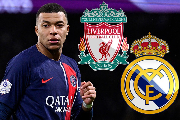 Mbappe đang là mục tiêu của Liverpool và Real Madrid