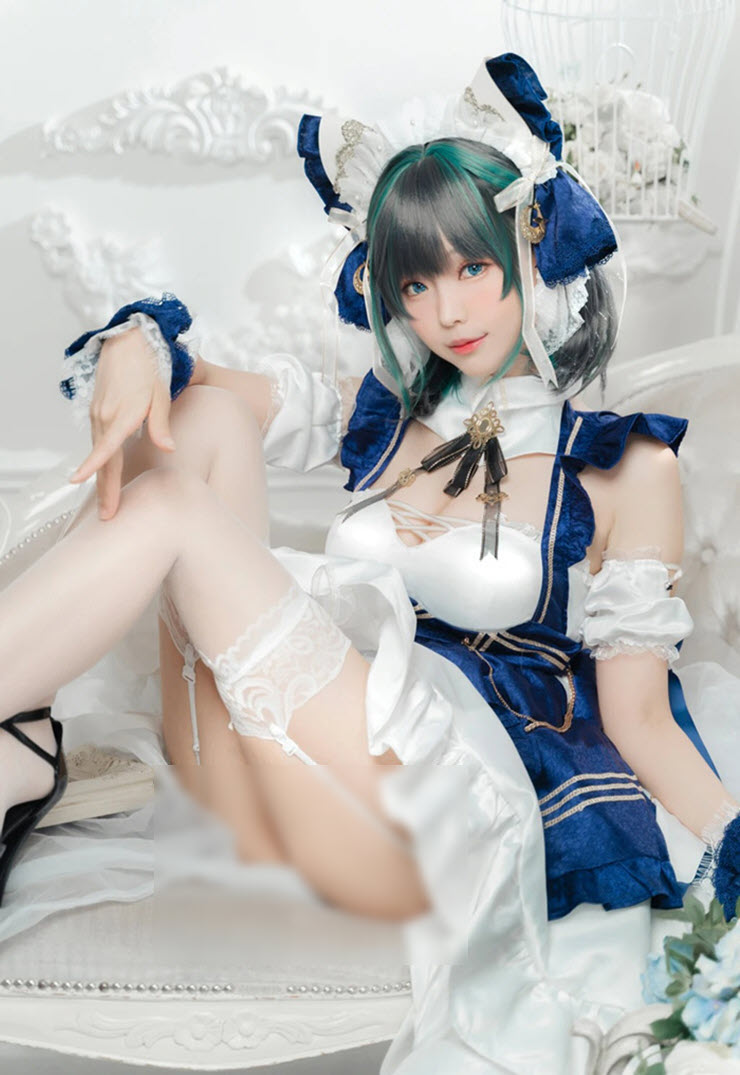 Màn cosplay nữ tướng game Azur Lane "đốt mắt" dân mạng - 14